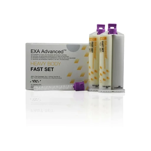 exa advanced vps fast set, heavy body refill kit – 2 x 48ml cartridges & 6 mixing tips exa advanced vps fast set, heavy body refill kit – 2 x 48ml cartridges & 6 mixing tips